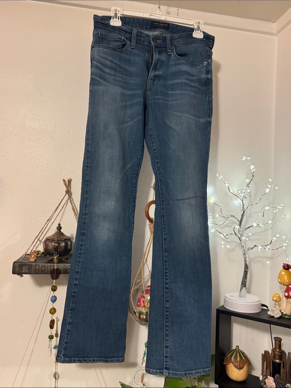 Lucky Brand Women's Wide Leg Jeans - Blue Wash